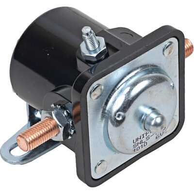 6V Solenoid for Allis Chalmers, Ford, John Deere, New, Flat Mount, 3 Terminals