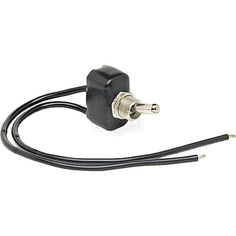 Toggle Switch SPST Momentary 12-36V Weather Sealed 25A 2 Terminals