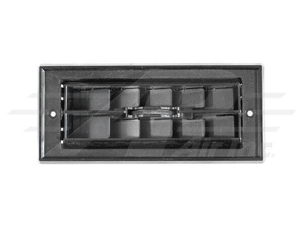 72R2105 Red Dot Oval Connection Louver, 1-15/16" X 4-3/4" Opening