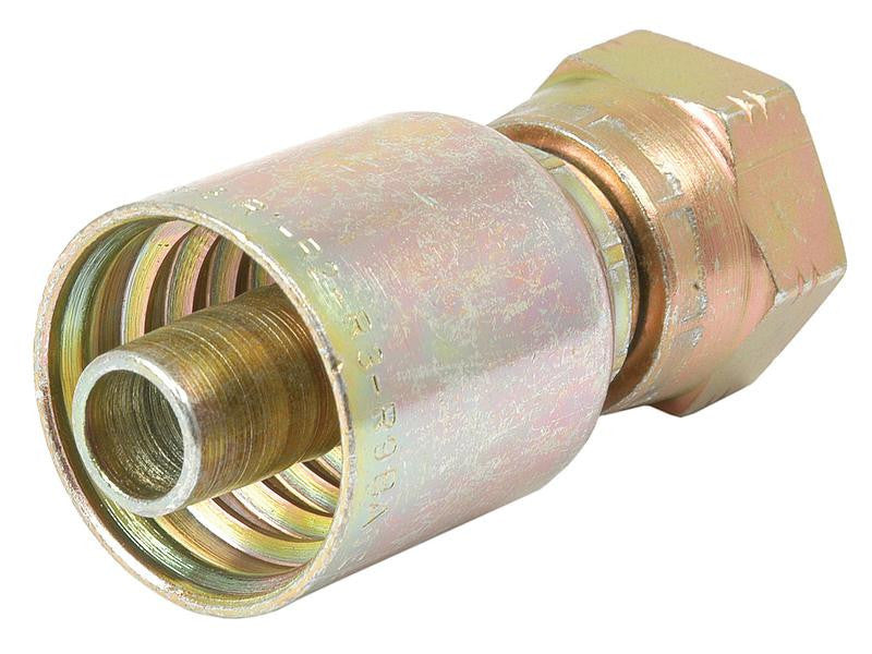 Pioneer BSP 60° Hose Fitting 1/2'' x 1/2'' x 14'' Female Straight Swivel