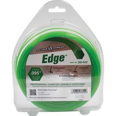 .095" Trimmer Line 1 lb Donut - Durable Co-Polymer, 275' Length, Green Hex
