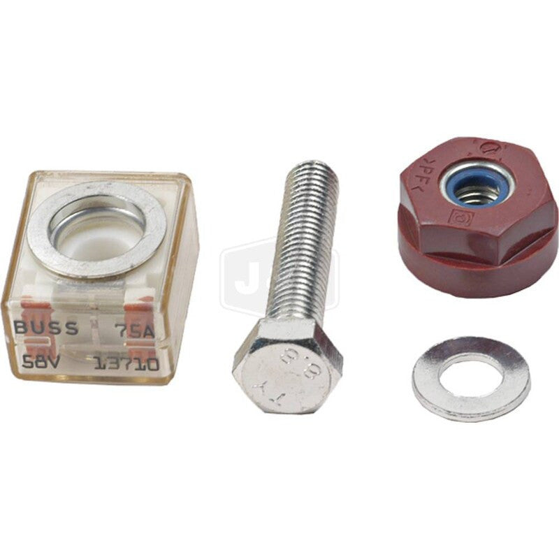 75A MRBF Fuse 0-58 VDC with Stud, Washer & Insulating Nut - Accessory