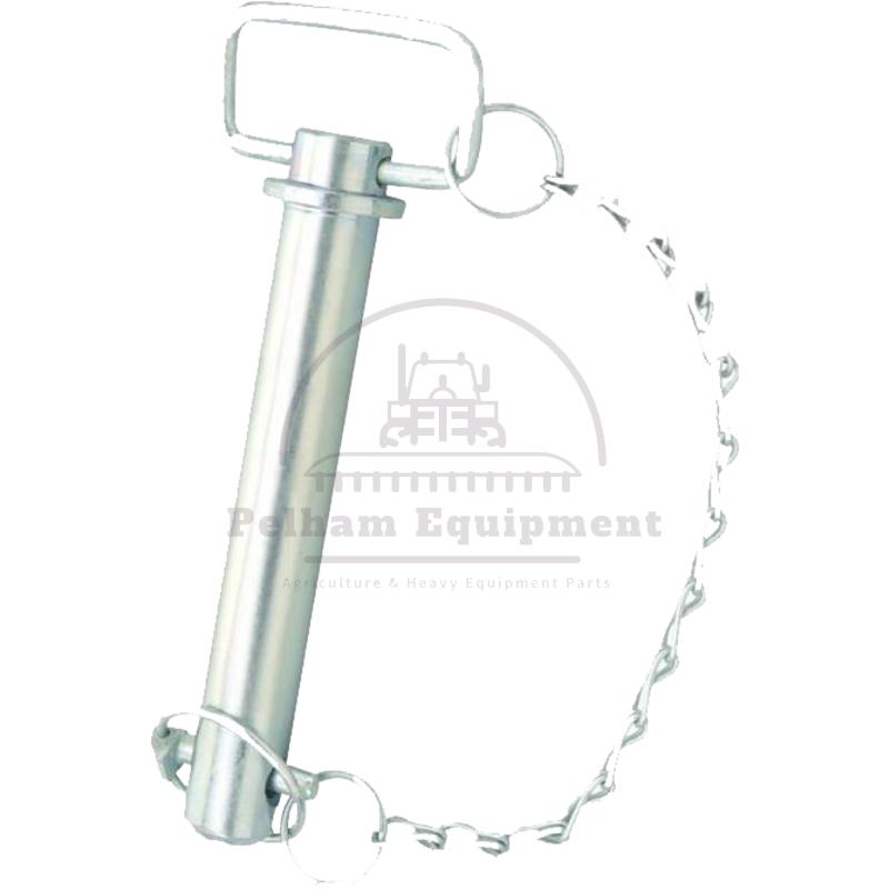 Top Link Pin 32x10x165mm with Chain & Cotter Pin, 200mm Length
