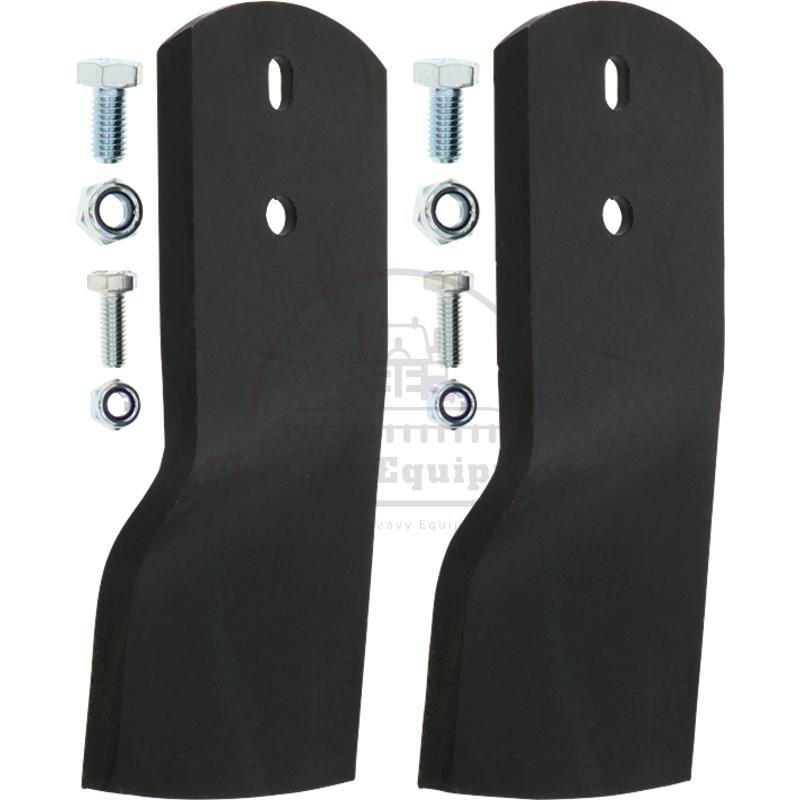 Stiga Lawn Mower Blade Set 1134-9082-01 13270403 170mm w/ Bolts & Nuts 2pcs