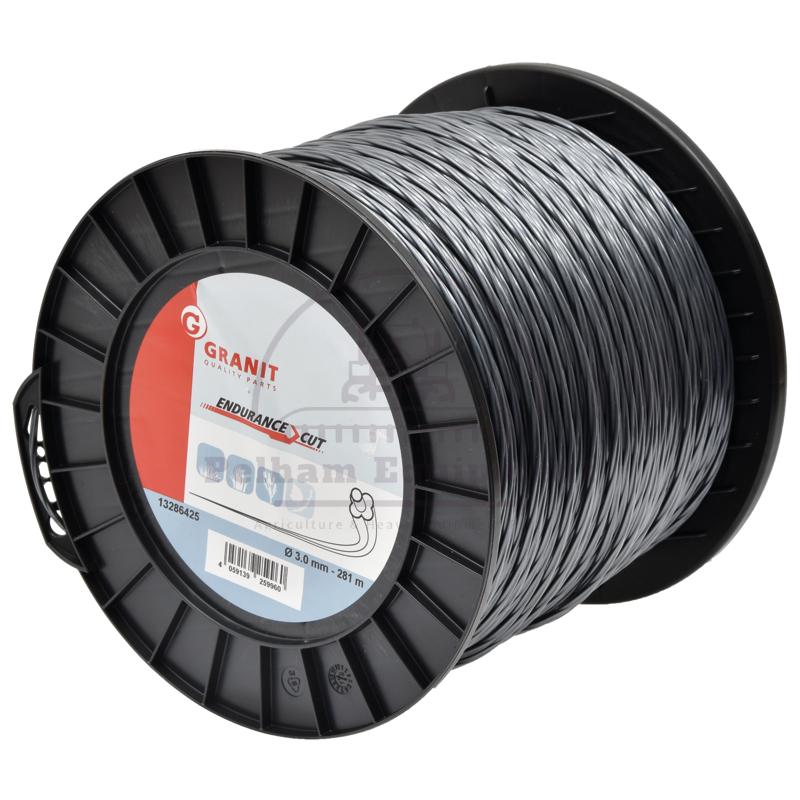 Endurance Cut Nylon Cord 3.0mm x 281m High-Quality Copolymer