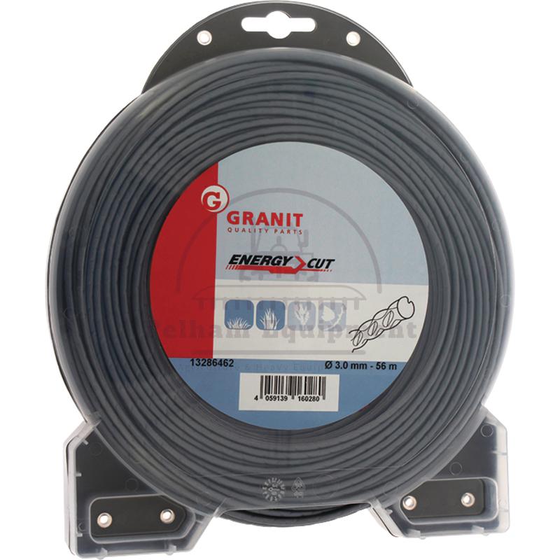 Energy Cut Nylon Cord 3.0mm x 56m - High Efficiency & Durable Trimmer Line