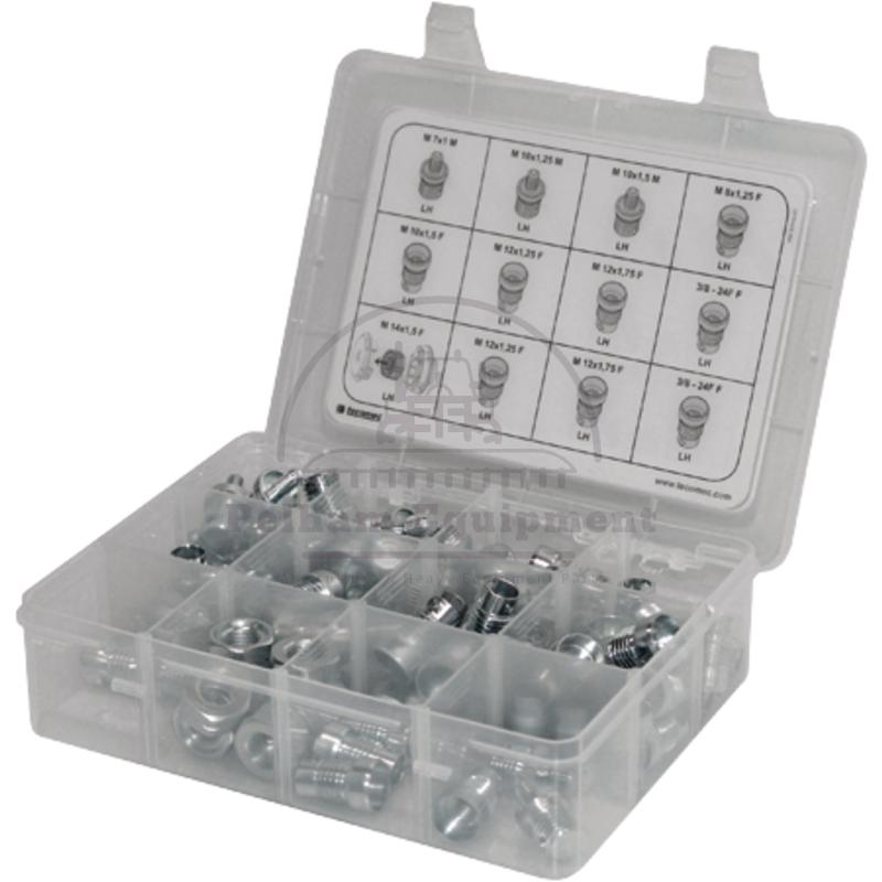 Tap-N-Go EASY Work Trimmer Head Adapter Set, 120 pcs, 12 Types