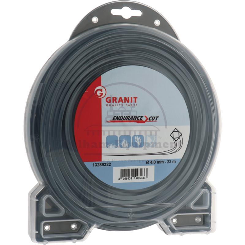 Endurance Cut Nylon Cord 4mm x 23m Square Profile High-Strength Copolymer