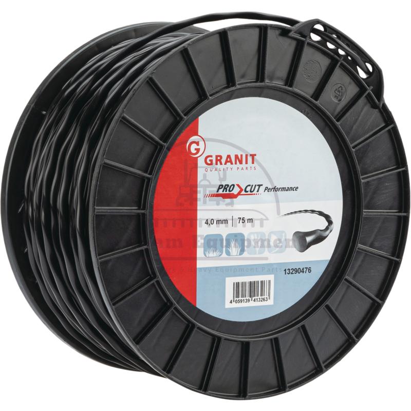 Pro Cut Nylon Cord 4mm x 75m - High-Quality Copolymer, Long Life