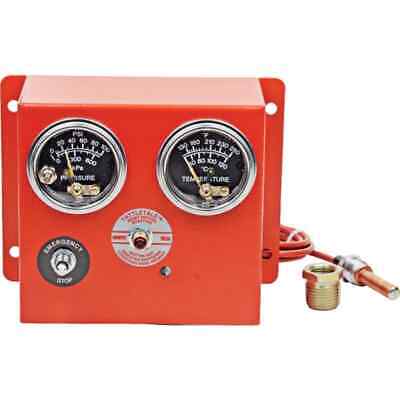 Multi-Gauge Panel with Oil Pressure & Water Temp Gauges, Chrome Bezel