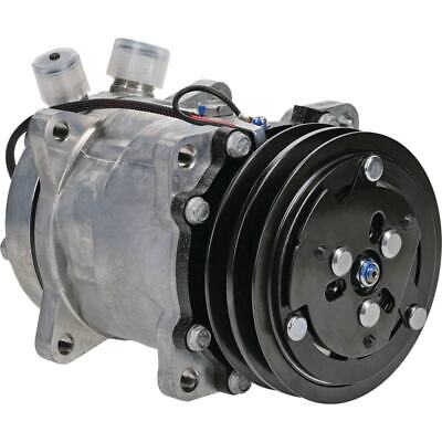 Compressor SD5H11 for CaseIH Farmall & Ford Boomer Models, 12V, 2 Grooves