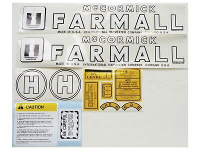 Decal for Case IH International Harvester H Tractor - Durable Design