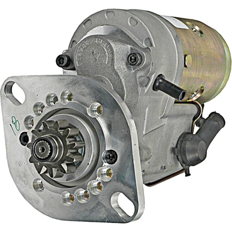 New 12V Electric Starter, Clockwise Rotation, 11 Teeth, Gear Reduction