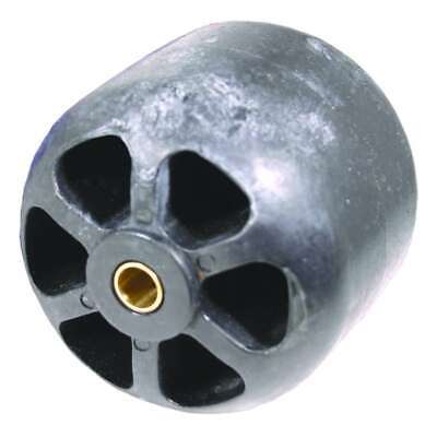 Plastic Deck Roller with Bronze Bushing 3 7/8" x 3 7/8" Bore 12mm