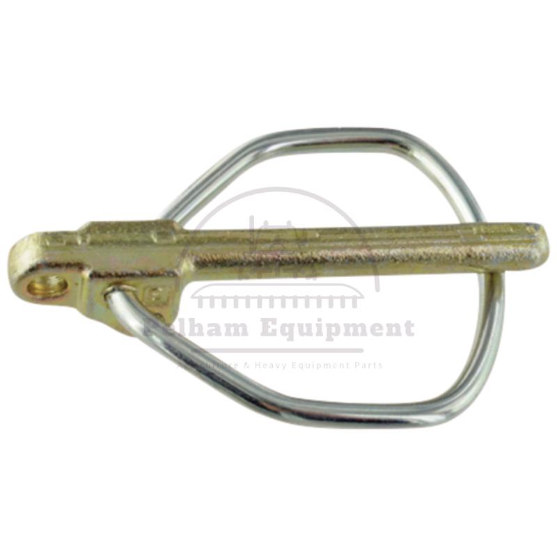 R??big Galvanised Linch Pin 10x100 - Heavy Duty Securing Part, DIN Standard