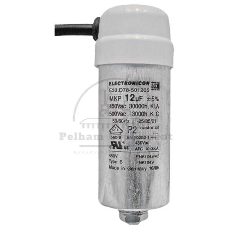 AC Motor Capacitor 30??F M8 Thread 45x110mm Side Cable Various Brands