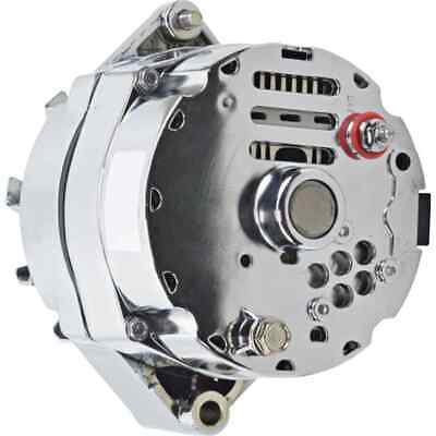 Alternator 10SI 12V 63A Chrome Plated New 1-Wire System Self-Excited
