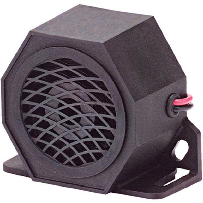 Back-Up Alarm 107dB Universal Mounting Compact Size SAE J994 Certified