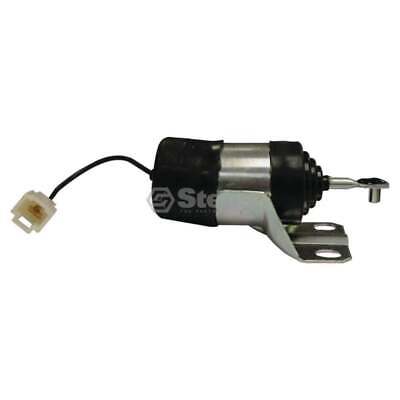 Fuel Solenoid 12V for Kubota Excavators, Generators, Loaders, Mowers