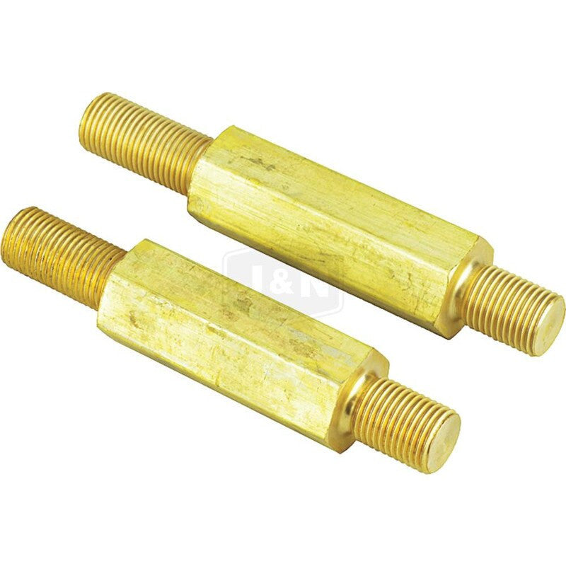 Stud Kit - 2 Double Ended Brass Studs 95mm & 103.5mm OAL, 1/2-20 Size