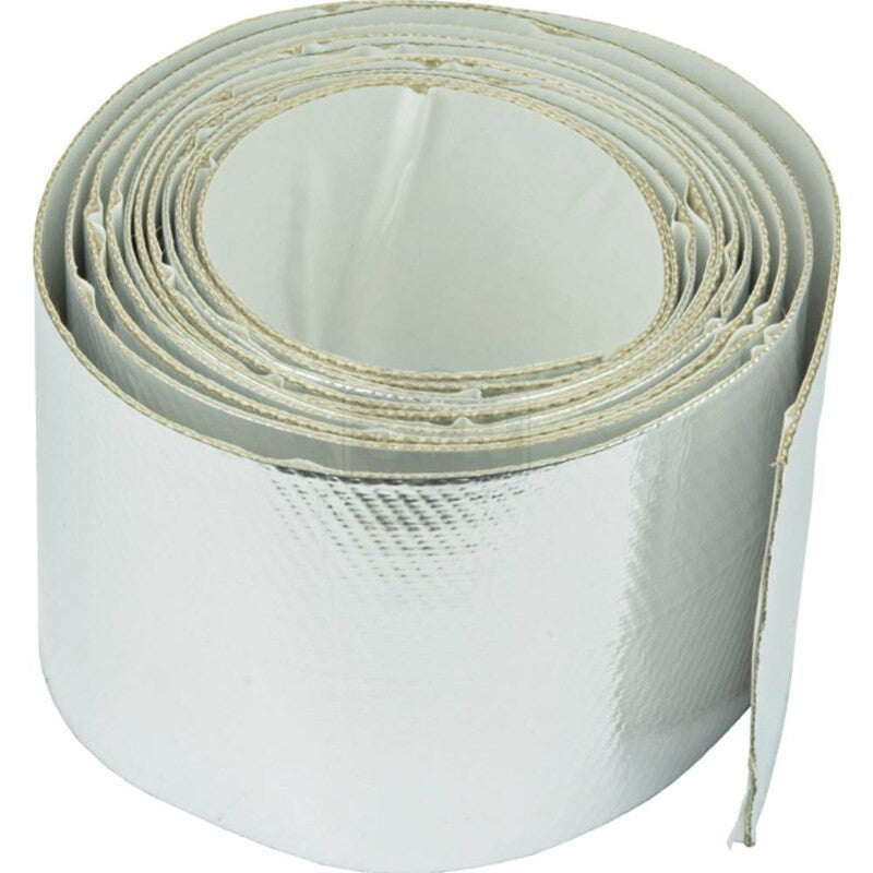 Heat Shield Wrap 3" x 10' Aluminum Thermal Buffer Sheet 1200°F Flexible