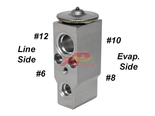 BB5319C621AA Block Style A/C Expansion Valve Fits Ford - 1 Year Warranty