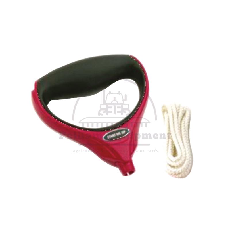 Soft-Grip Starter Handle for Lawn Mowers & Boats, Red, 2250mm Cable
