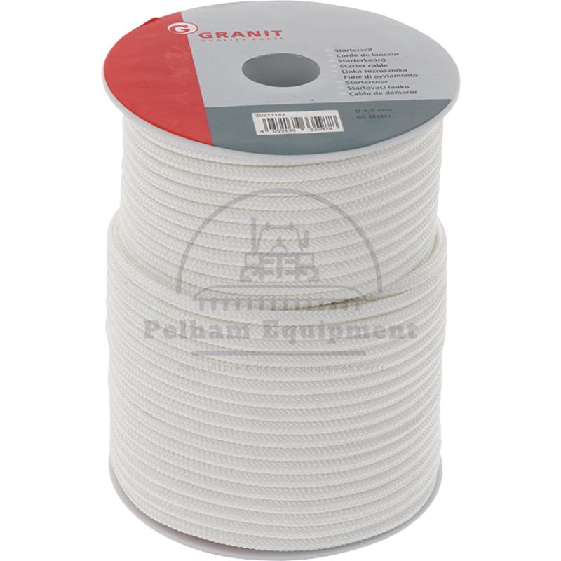 Starter Cable 4mm x 60m Roll for Lawnmowers & Chainsaws - Durable Quality