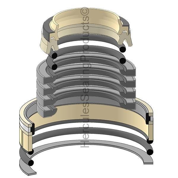 Blade Cylinder for Komatsu PC78US-10 Excavator, 65mm Rod, 130mm Bore