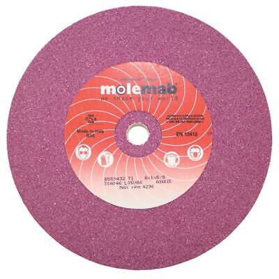 8" x 1" Ruby Grinding Wheel 46 Grit 5/8" ID Max RPM 4234