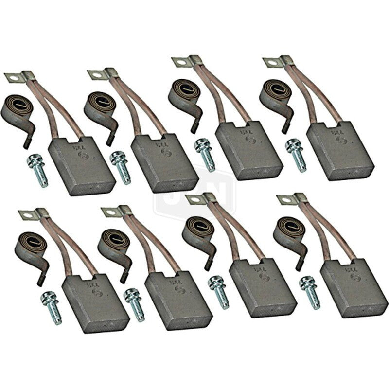 Brush Kit Set of 8 Brushes, Springs & Screws for Motors 16.908.309