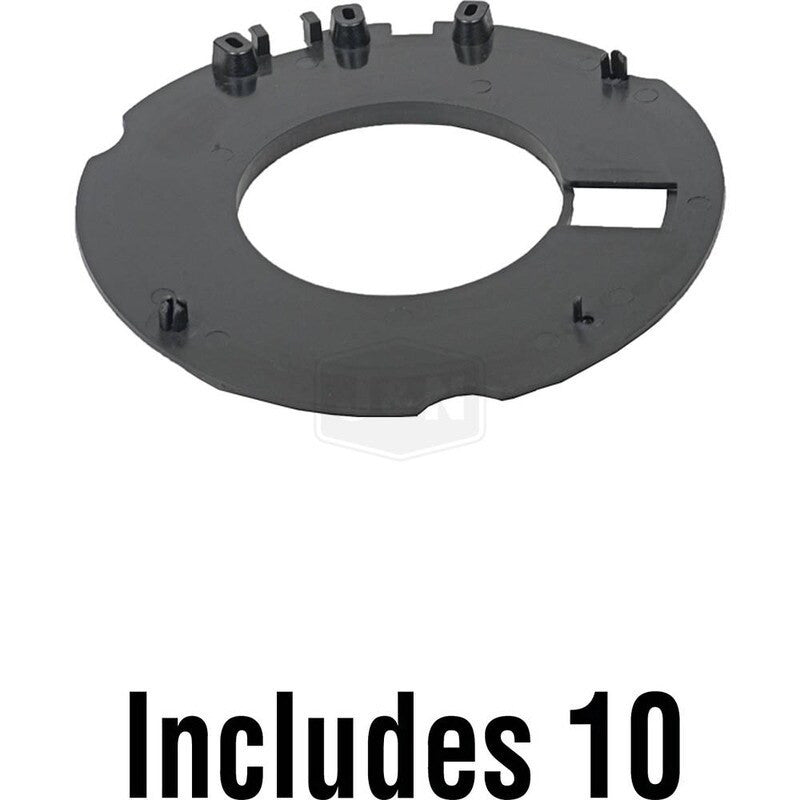 Baffle CS130 for Arrowhead 200-12027-10, Delco 1989655, Plastic, 4.72"