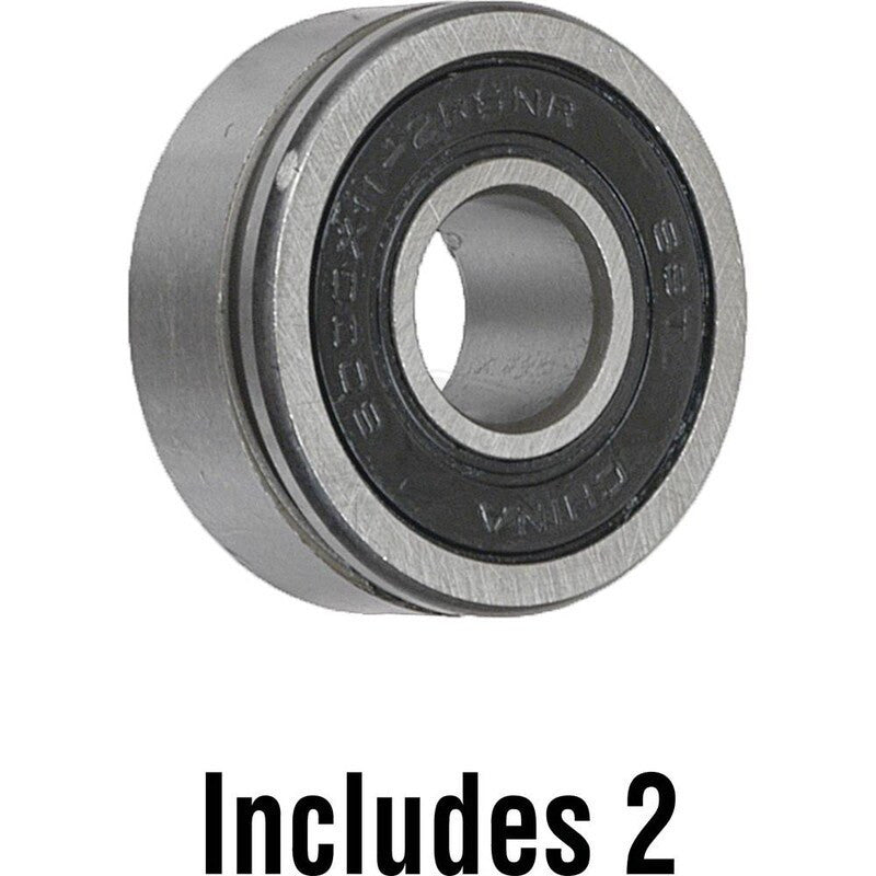 Ball Bearing B10-50D Double Sealed with Snap Ring 10mm ID 27mm OD
