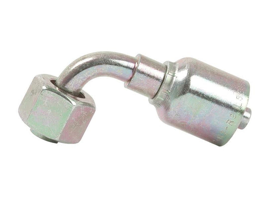 Pioneer 3/8" x M16 x 1.50 Female 90° Swept Swivel Metric Hose Fitting