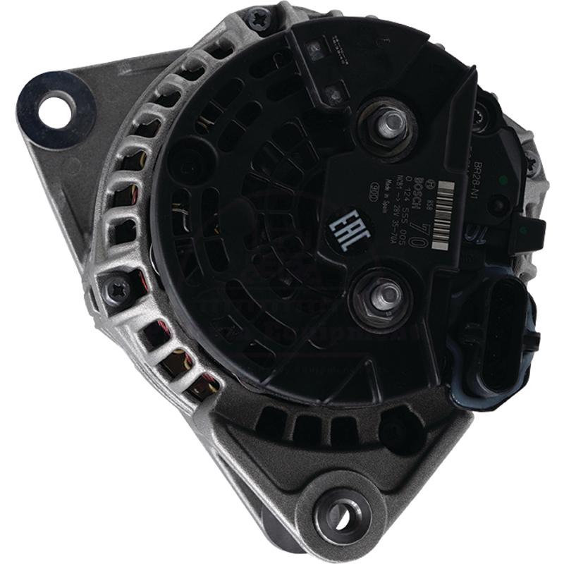 Alternator 28V 70A 115484 Internal Regulator B+ M8 Connection