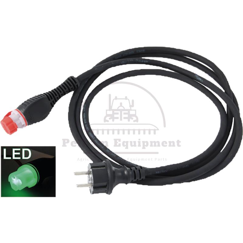 Calix Connection Cable MS 3.5m with LED Light for Engine Preheaters