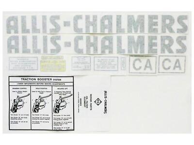 Decal for Allis Chalmers CA Tractor - Durable and Long Lasting