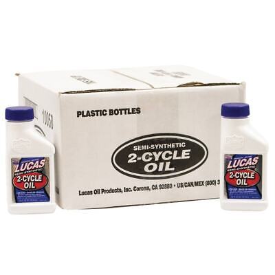 24 Bottles 2.6 oz Semi-Synthetic 2-Cycle Oil for Engines, 50:1 Mix Ratio