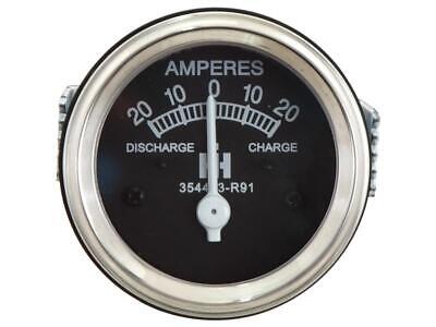Ammeter 0-20 Amps for Case IH / International Harvester Tractors