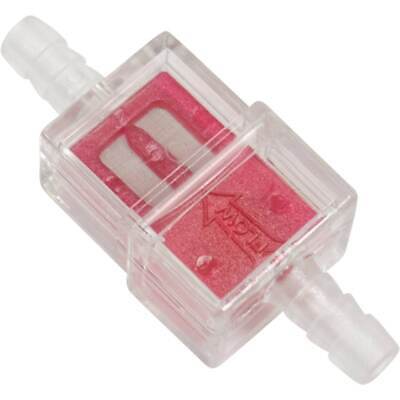 Fuel Filter for 1/4" Fuel Line - Red - Not for 10% Ethanol Fuel
