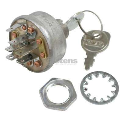Ignition Switch for Cub Cadet & MTD Tractors & Mowers, 4 Positions, 6 Terminals