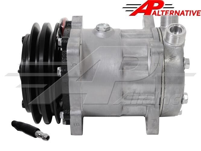 New A/C Compressor Fits Case New Holland 5165548, 5165549 1 Year Warranty