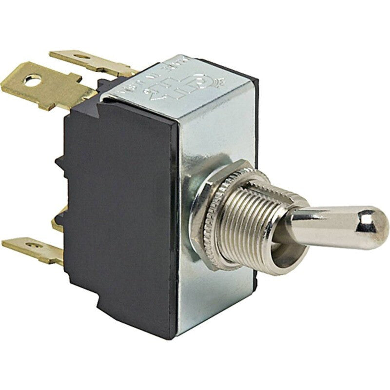 DPST Toggle Switch 25A 12V 4 Blade Terminals Off-On 2 Positions