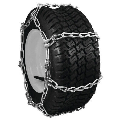 4 Link Tire Chains for 23x10.50-12 & 23x9.50-12 - Durable & Easy Install
