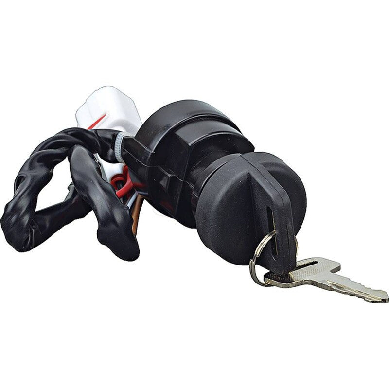 Ignition Switch for Yamaha ATVs & Scooters, 2 Keys Included, 4 Terminals