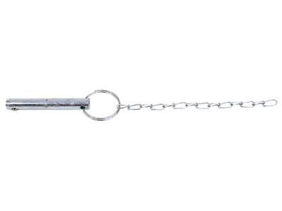 Pull Pin with Chain 5/8" Ø, 4" Length - Versatile Fastening Solution