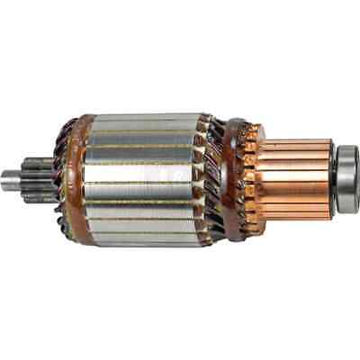 New 12V Armature for 29MT Starter, Clockwise Rotation, 12 Splines, 6.36"