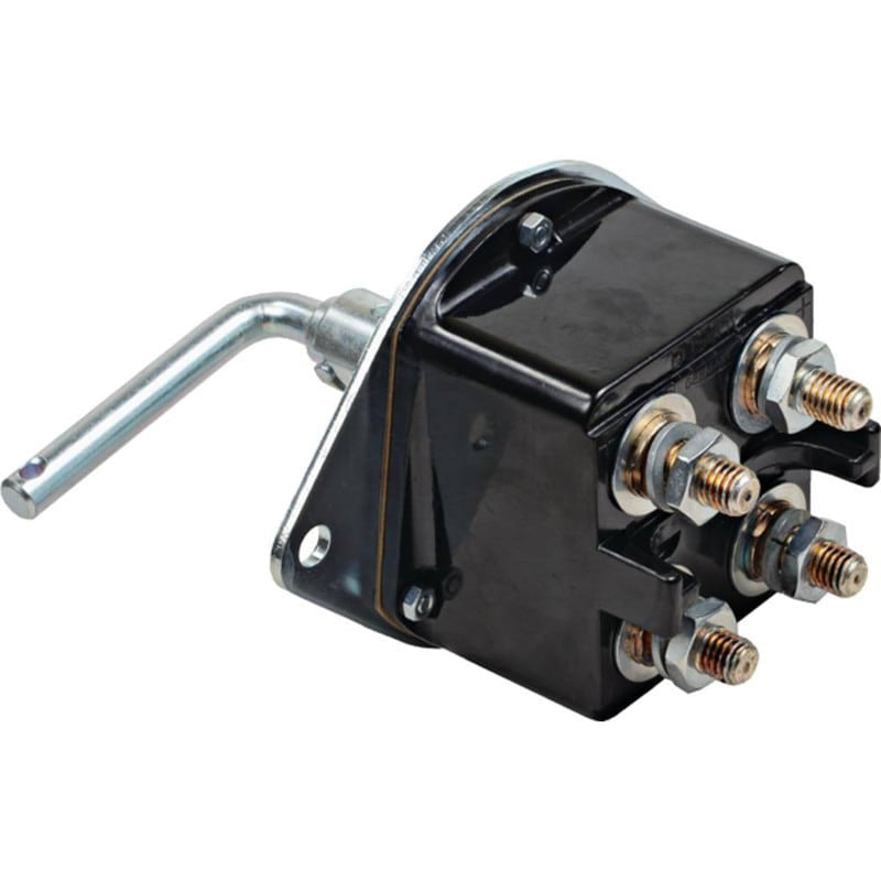 Battery Master Disconnect Switch 250A 24V SPDT Removable Key, 4 Terminals