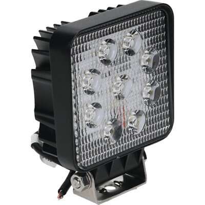 LED Spot Beam Light 1400 Lumens 12-24V Square 4.5" with Mounting Bracket