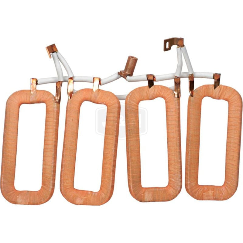 12V Field Coil for Starters, 42MT, Late Style Brush Holder, 108mm